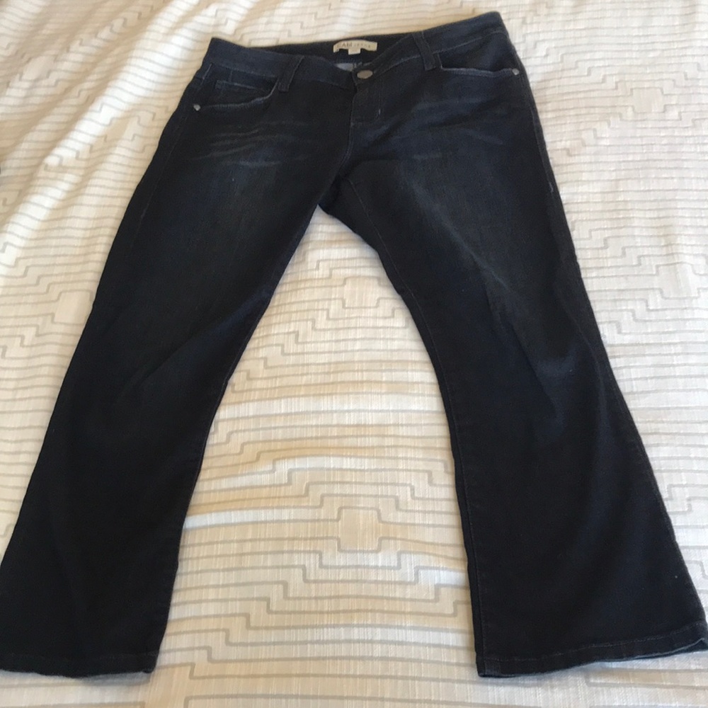 CAbi Jeans dark denim Capri size 4 like new